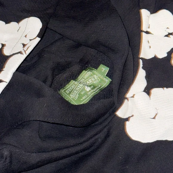 Black Denim Tears Hoodie
